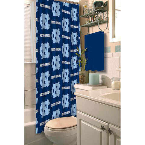 North Carolina Tar Heels NCAA Shower Curtain