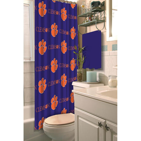 Clemson Tigers NCAA Shower Curtain