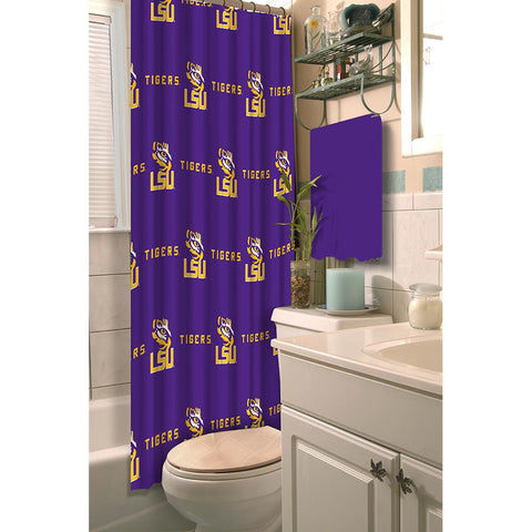 LSU Tigers NCAA Shower Curtain