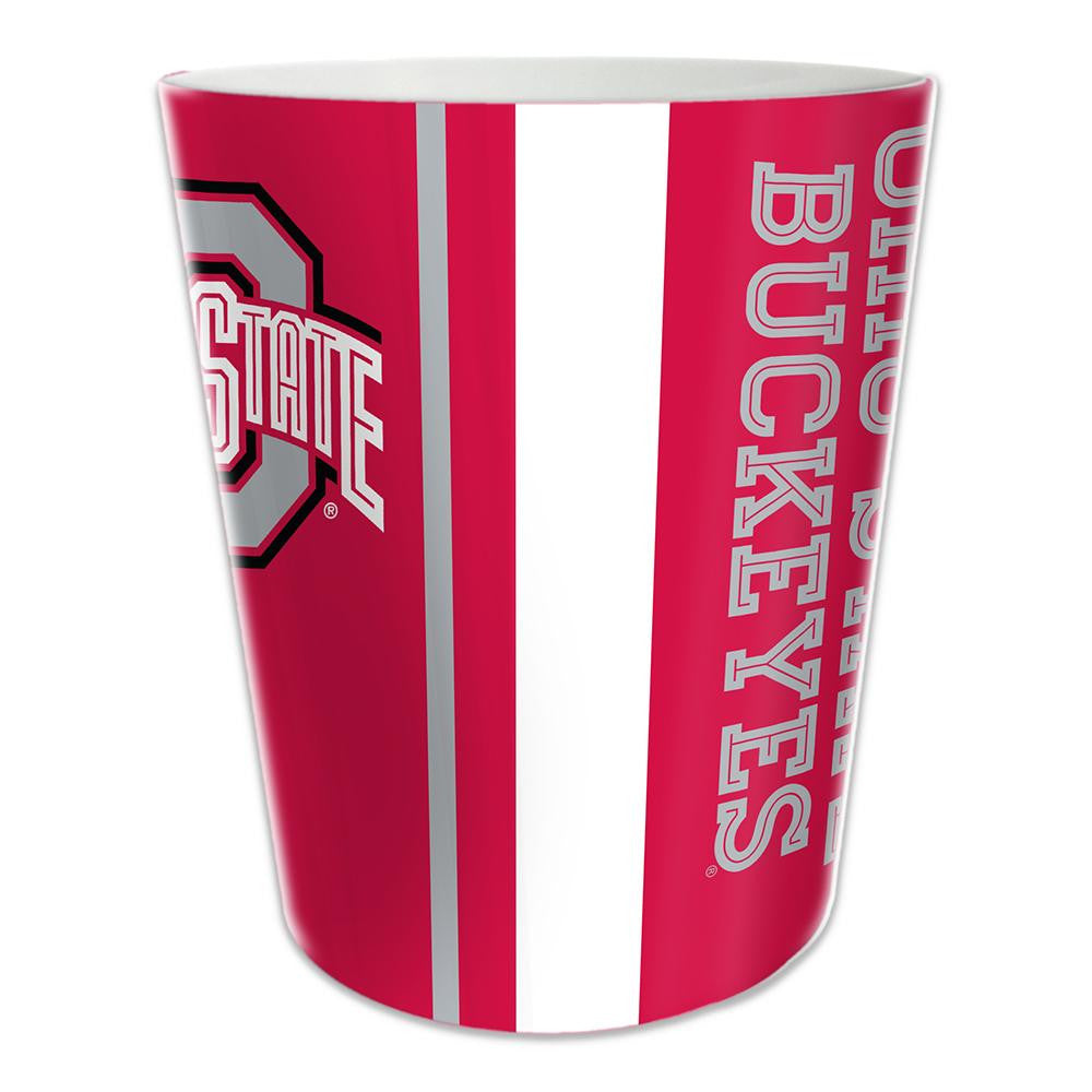 Ohio State Buckeyes NCAA 10 Bath Waste Basket