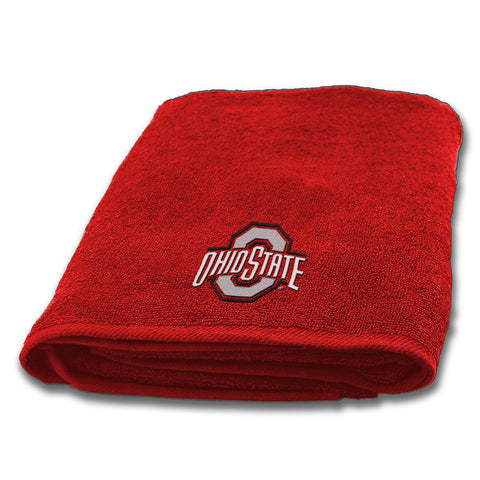 Ohio State Buckeyes NCAA Applique Bath Towel