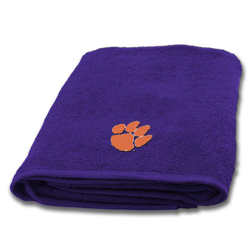 Clemson Tigers NCAA Applique Bath Towel