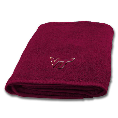 Virginia Tech Hokies NCAA Applique Bath Towel