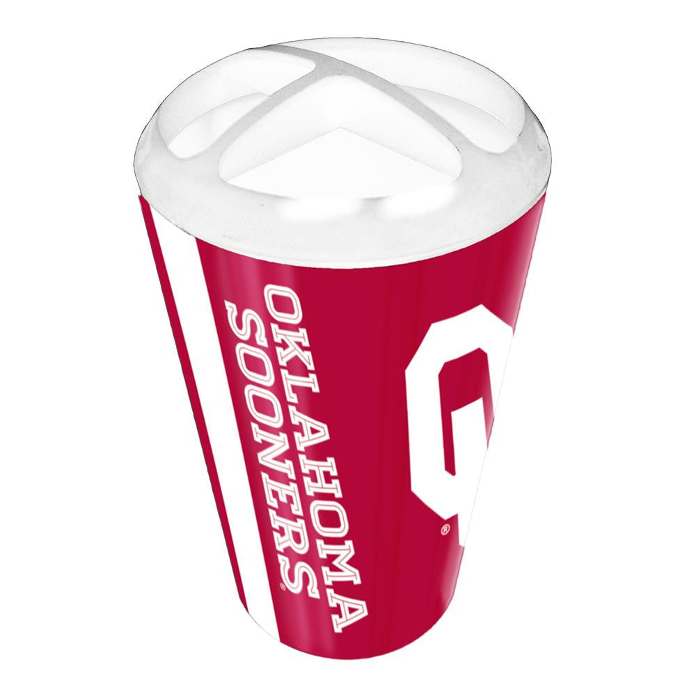 Oklahoma Sooners NCAA Polymer Toothbrush Holder