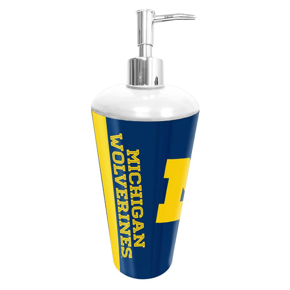 Michigan Wolverines NCAA Bathroom Pump Dispenser