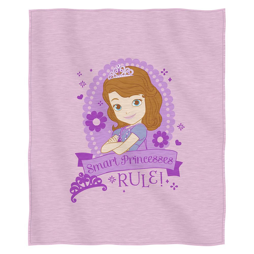 Sofia The First In Training  Sweatshirt Throw (50 x 60)