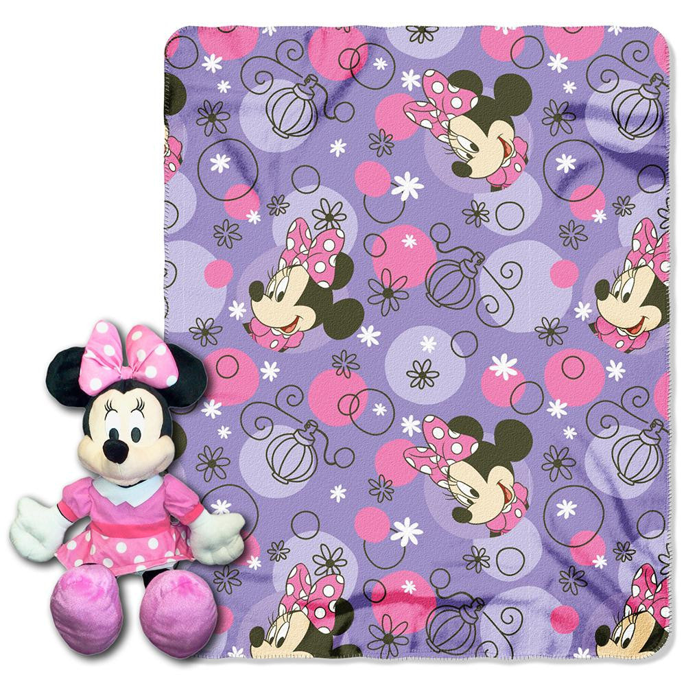 Disney's Minnie Mouse Perfume Pretty Hugger and Fleece Throw Set