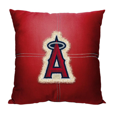 Los Angeles Angels MLB Team Letterman Pillow (18x18)