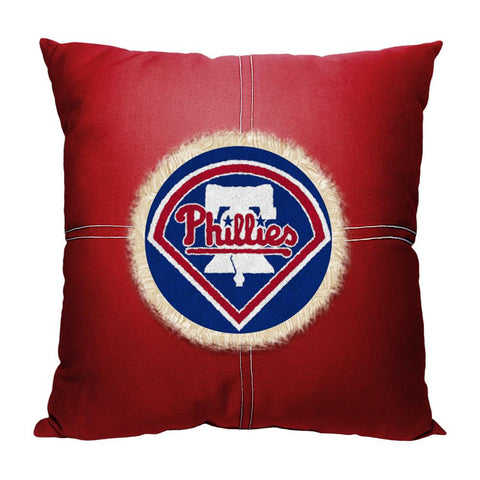 Philadelphia Phillies MLB Team Letterman Pillow (18x18)