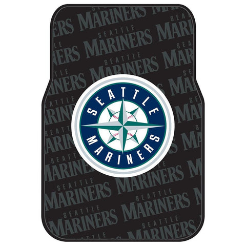 Seattle Mariners MLB Car Front Floor Mats (2 Front) (17x25)