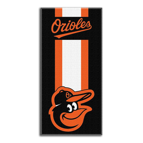 Baltimore Orioles MLB Zone Read Cotton Beach Towel (30in x 60in)