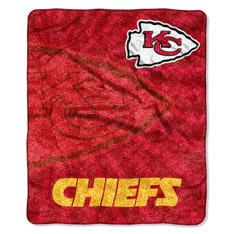 Kansas City Chiefs NFL Sherpa Throw (Strobe Series) (50in x 60in)