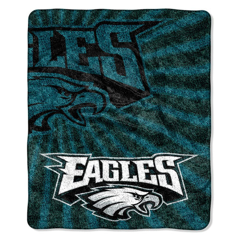 Philadelphia Eagles NFL Sherpa Throw (Strobe Series) (50in x 60in)