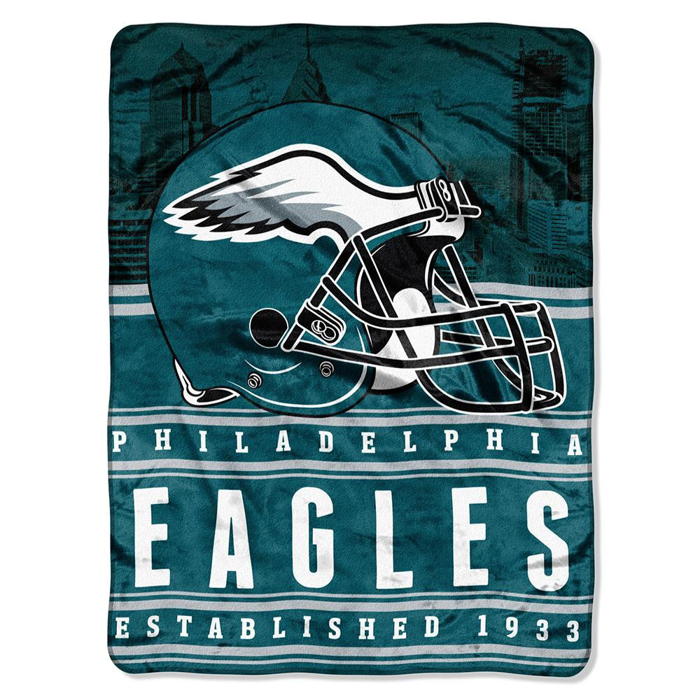 Philadelphia Eagles NFL Silk Touch Throw (Stacked Series) (60inx80in)