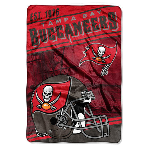 Tampa Bay Buccaneers NFL Stagger Oversized Micro Raschel (62in x 90in)