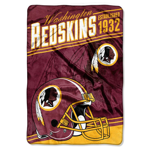 Washington Redskins NFL Stagger Oversized Micro Raschel (62in x 90in)