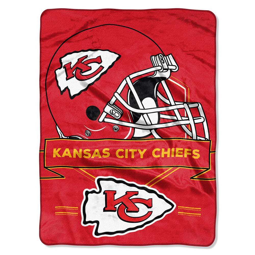 Kansas City Chiefs NFL Royal Plush Raschel (Prestige Series)