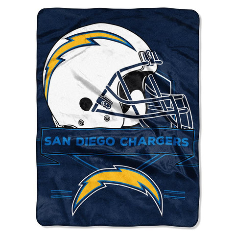 San Diego Chargers NFL Royal Plush Raschel (Prestige Series)