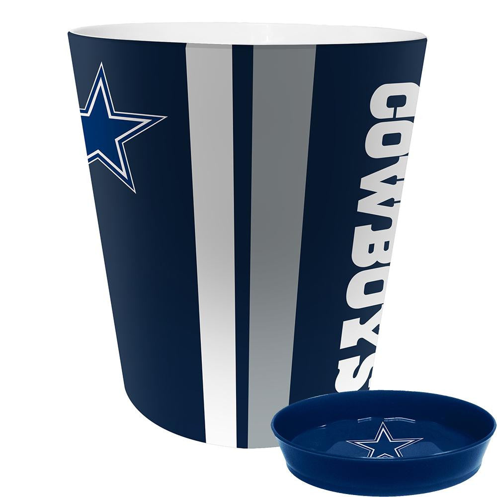 Dallas Cowboys NFL Waste Basket with Soap Dish