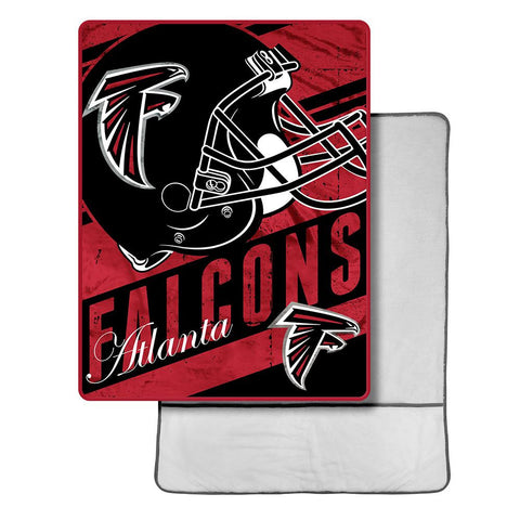 Atlanta Falcons NFL Micro Sherpa Throw with Foot Pocket