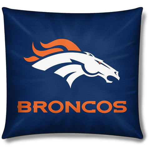 Denver Broncos NFL Toss Pillow (18x18)