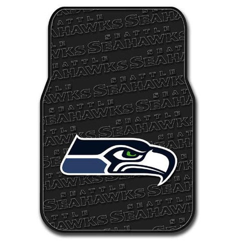 Seattle Seahawks NFL Car Front Floor Mats (2 Front) (17x25)