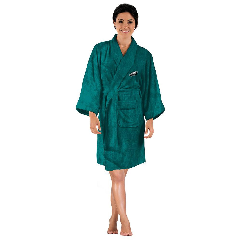 Philadelphia Eagles NFL Silk Touch Women's Bath Robe