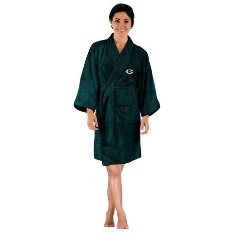 Green Bay Packers NFL Silk Touch Women's Bath Robe