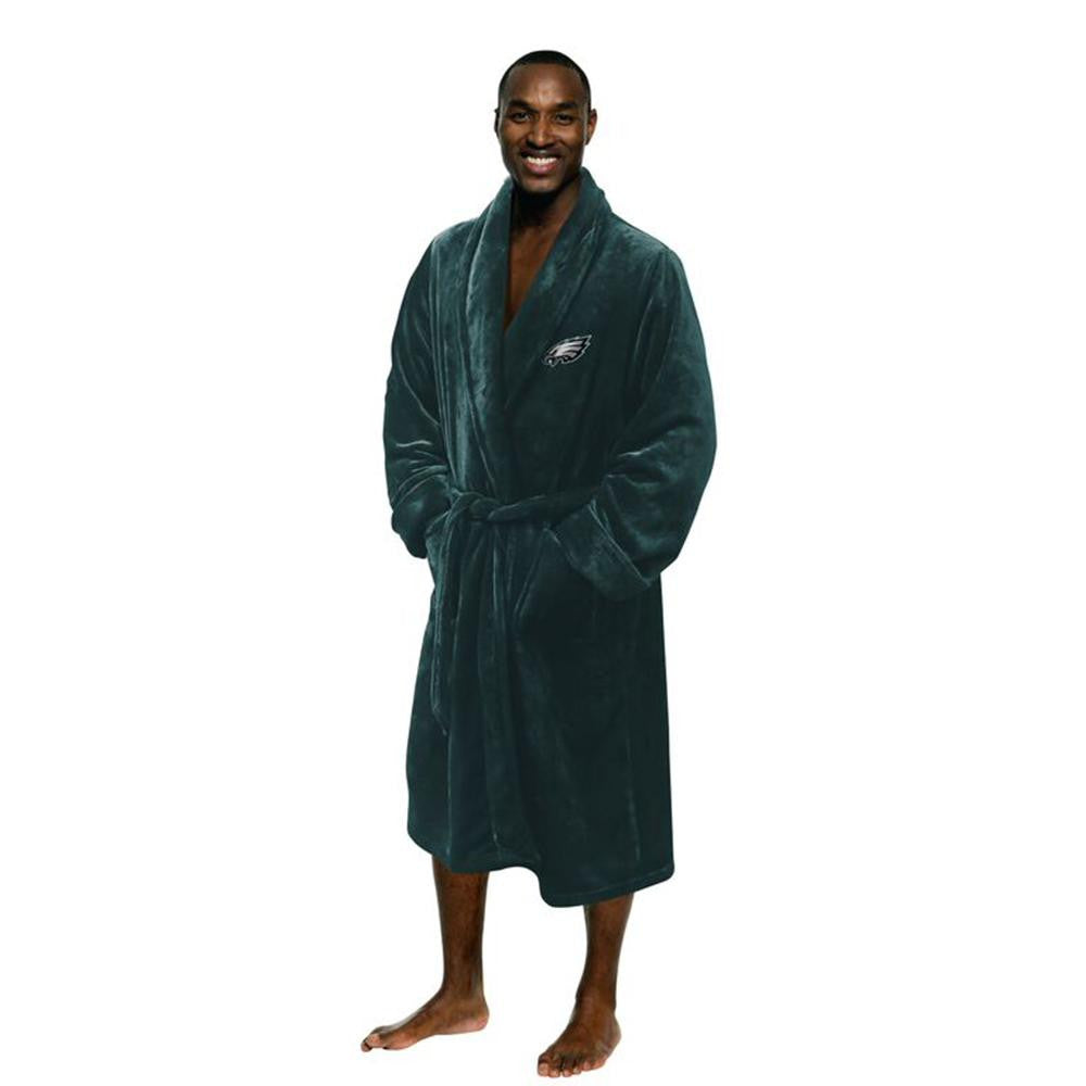 Philadelphia Eagles NFL Men's Silk Touch Bath Robe (S-M)