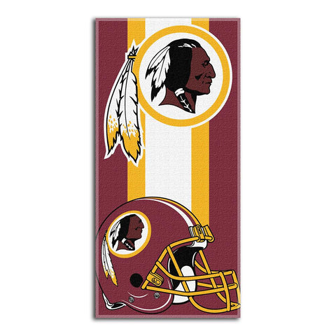 Washington Redskins NFL Zone Read Cotton Beach Towel (30in x 60in)