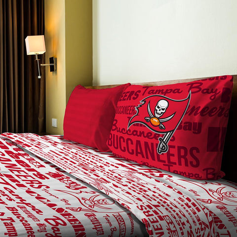 Tampa Bay Buccaneers NFL Twin Sheet Set (Anthem Series)