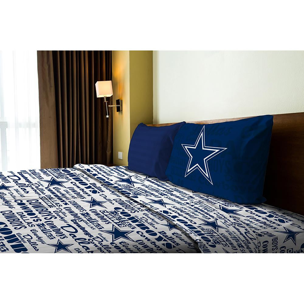 Dallas Cowboys NFL Twin Sheet Set (Anthem Series)