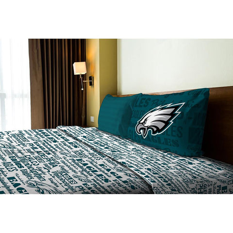 Philadelphia Eagles NFL Twin Sheet Set (Anthem Series)