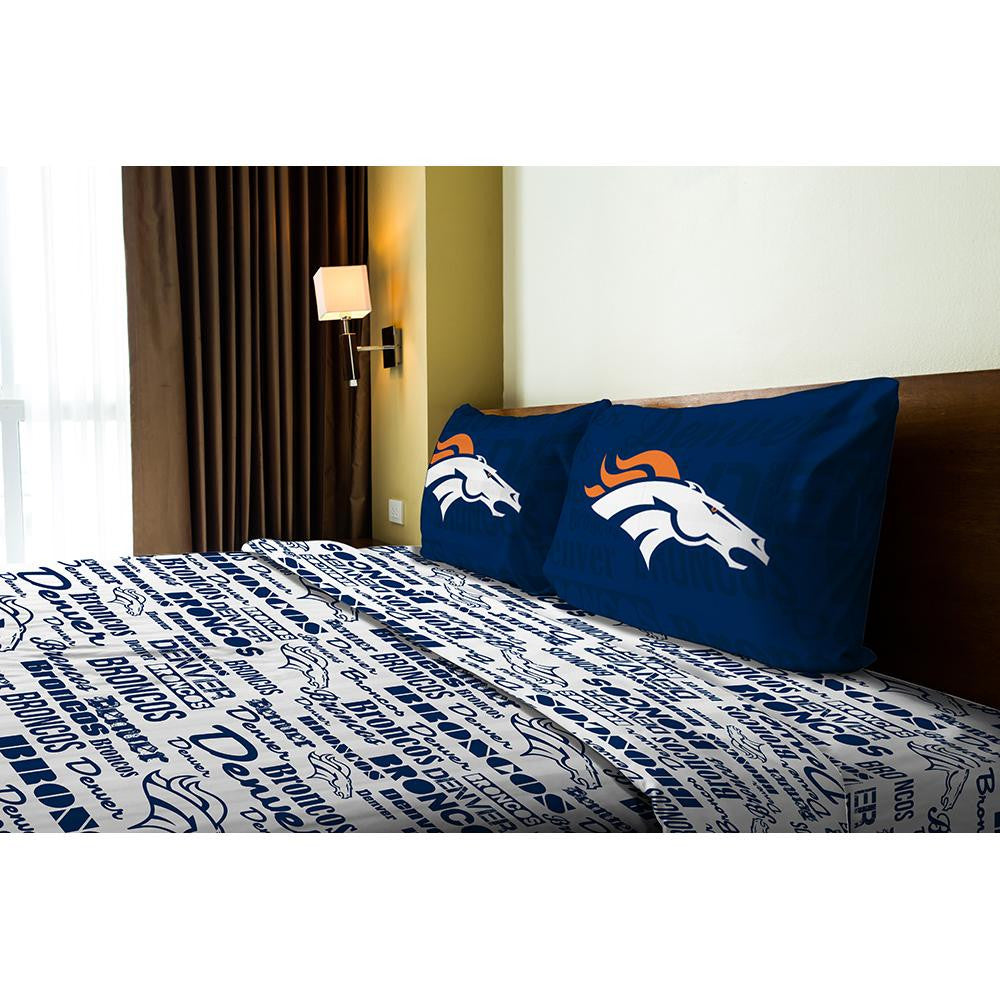 Denver Broncos NFL Full Sheet Set (Anthem Series)