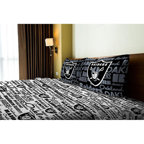 Oakland Raiders NFL Full Sheet Set (Anthem Series)