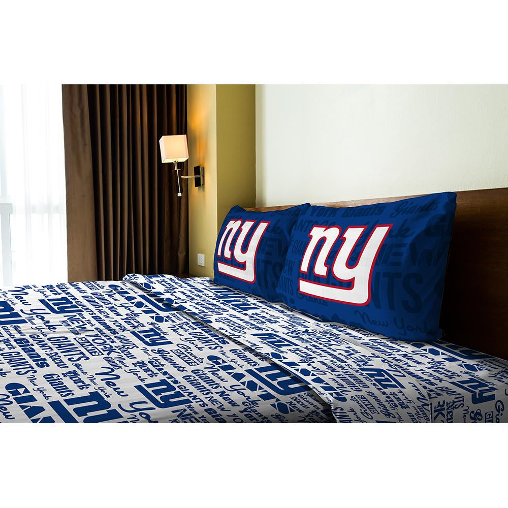 New York Giants NFL Full Sheet Set (Anthem Series)