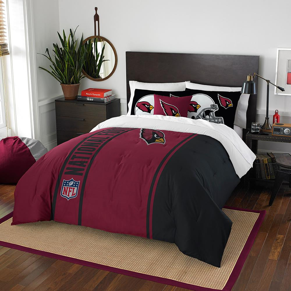 Arizona Cardinals NFL Full Comforter Set (Soft & Cozy) (76 x 86)