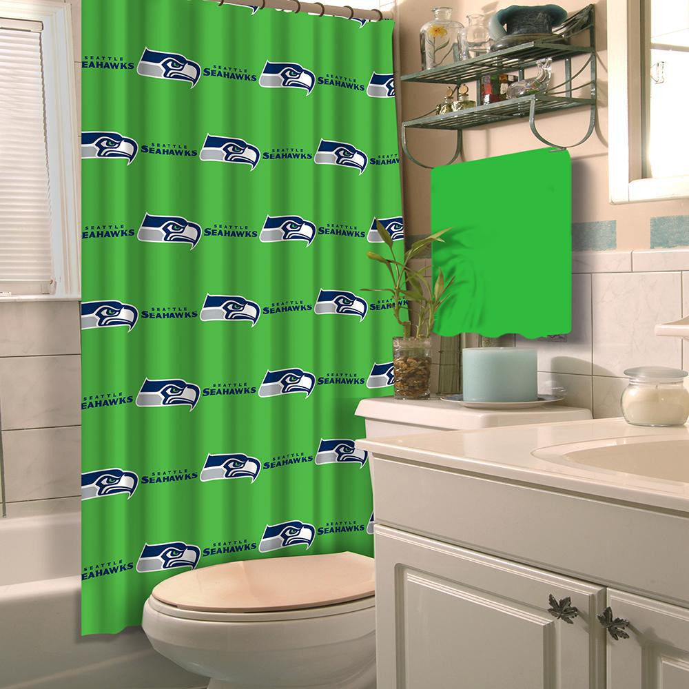 Seattle Seahawks NFL Shower Curtain