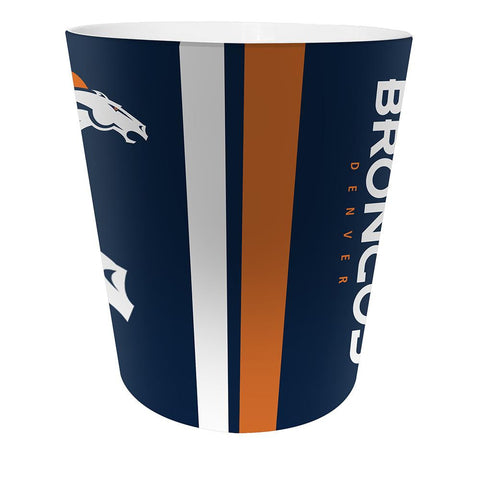 Denver Broncos NFL 10 Bath Waste Basket