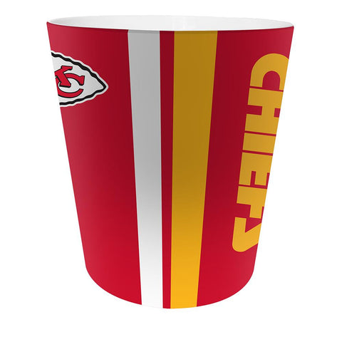 Kansas City Chiefs NFL 10 Bath Waste Basket