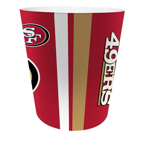 San Francisco 49ers NFL 10 Bath Waste Basket