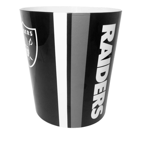 Oakland Raiders NFL 10 Bath Waste Basket