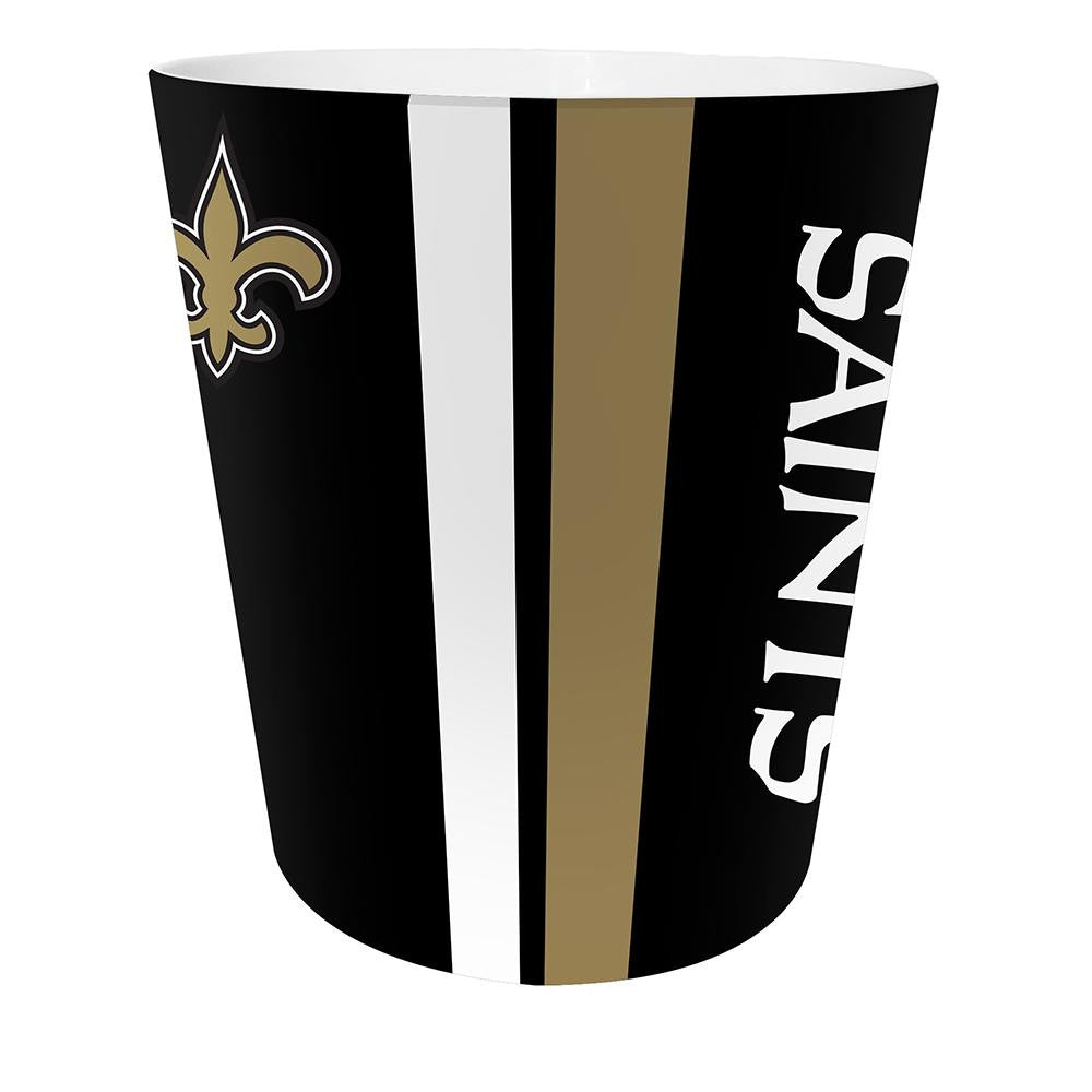 New Orleans Saints NFL 10 Bath Waste Basket