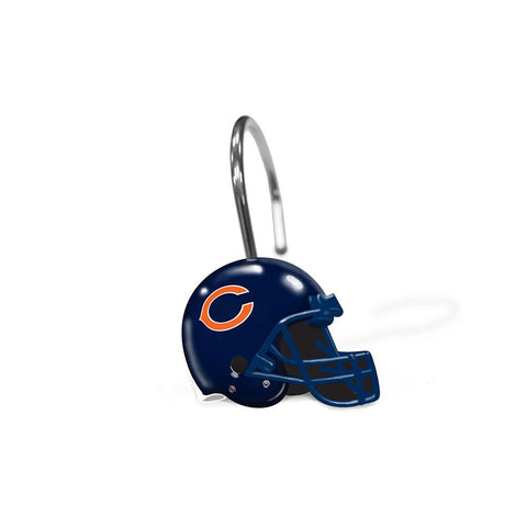 Chicago Bears NFL Shower Curtain Rings