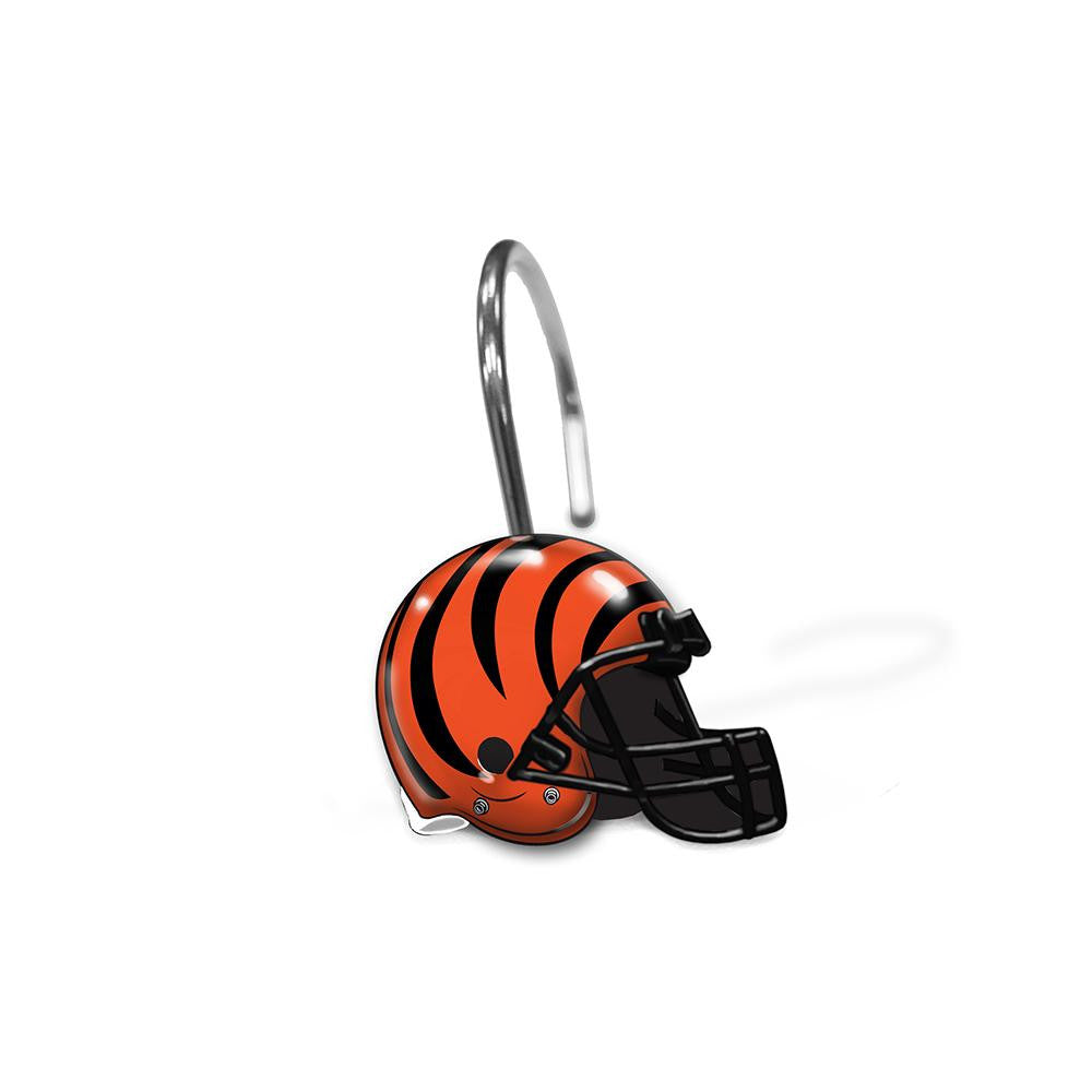 Cincinnati Bengals NFL Shower Curtain Rings