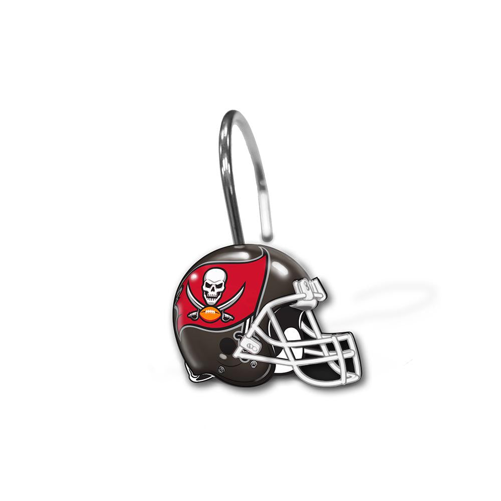 Tampa Bay Buccaneers NFL Shower Curtain Rings