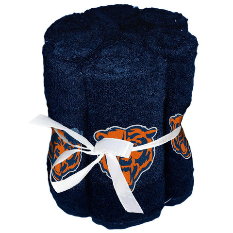 Chicago Bears NFL Washcloths (6 Pack)