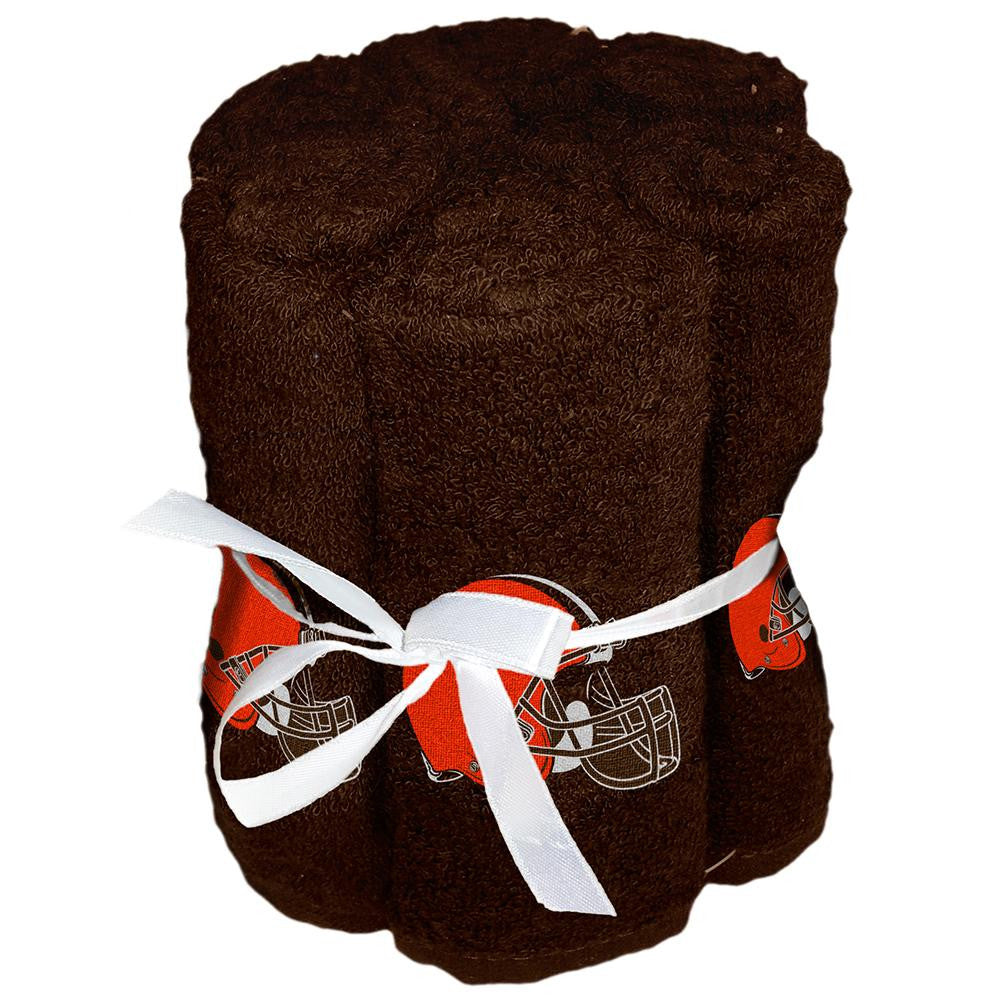 Cleveland Browns NFL Washcloths (6 Pack)