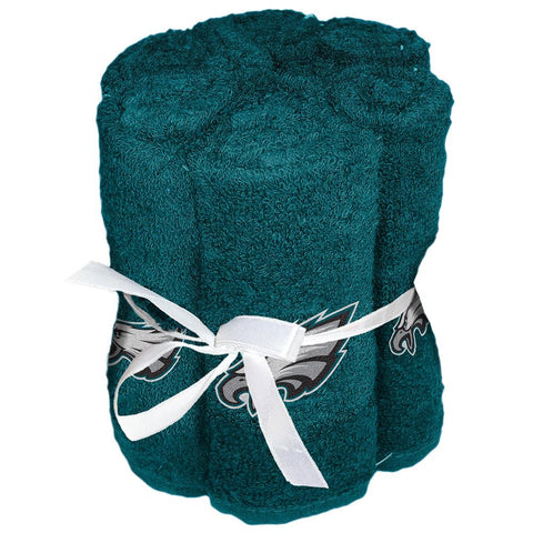 Philadelphia Eagles NFL Washcloths (6 Pack)