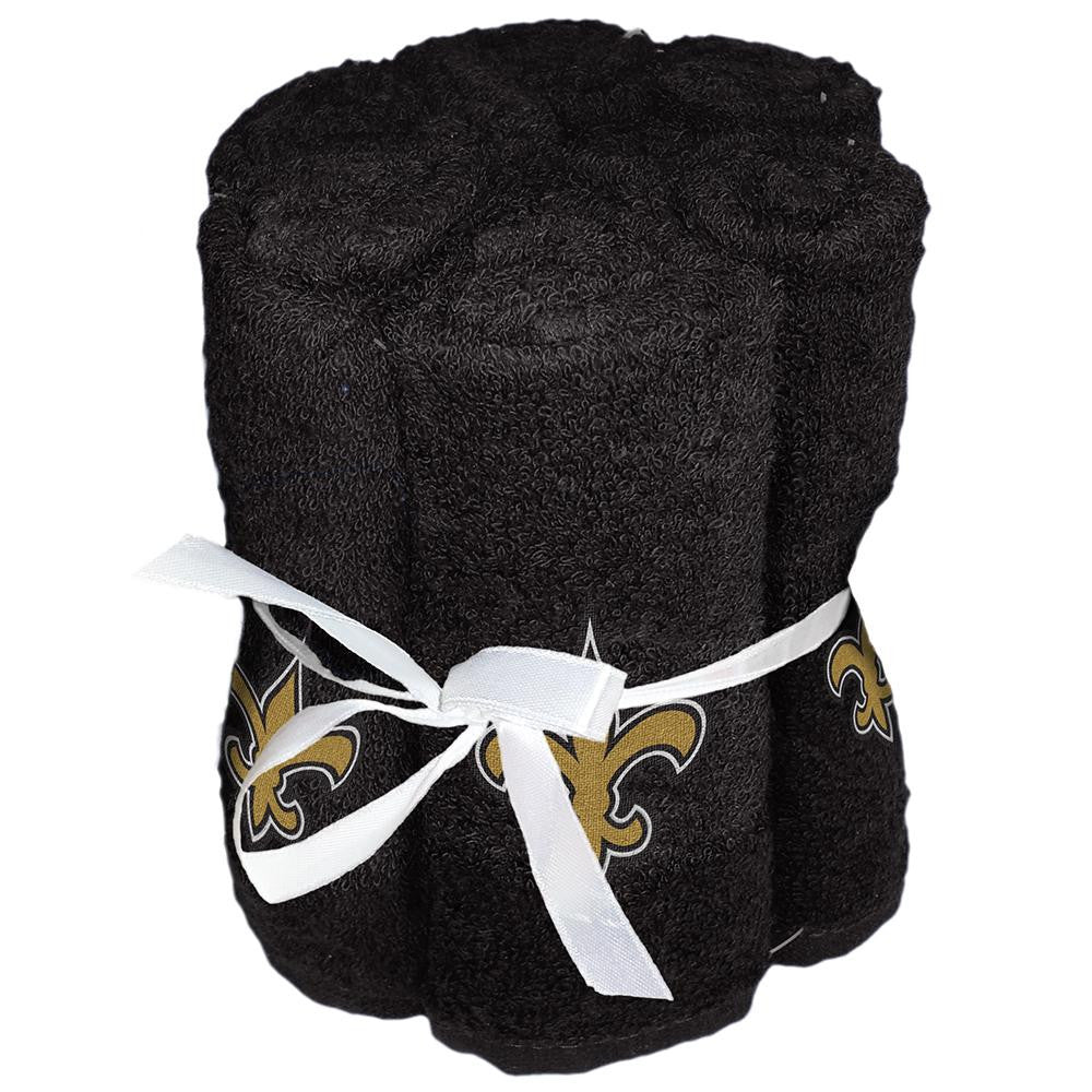 New Orleans Saints NFL Washcloths (6 Pack)